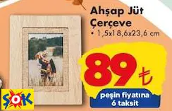 AHŞAP JÜT ÇERÇEVE AHŞAP JÜT ÇERÇEVE